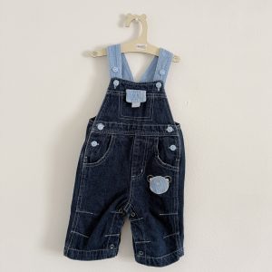 Jeans romper Morris Mouse - št. 62/68