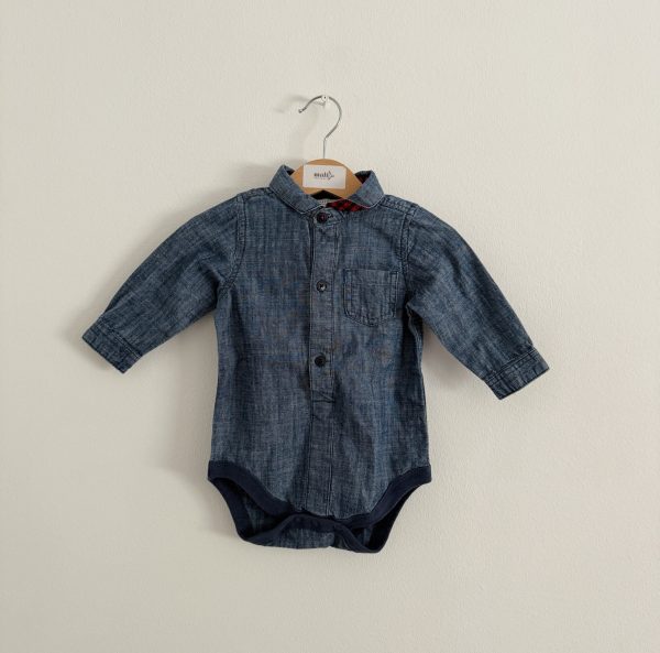 Bodi/srajca z dolgimi rokavi Next - št. 74/80