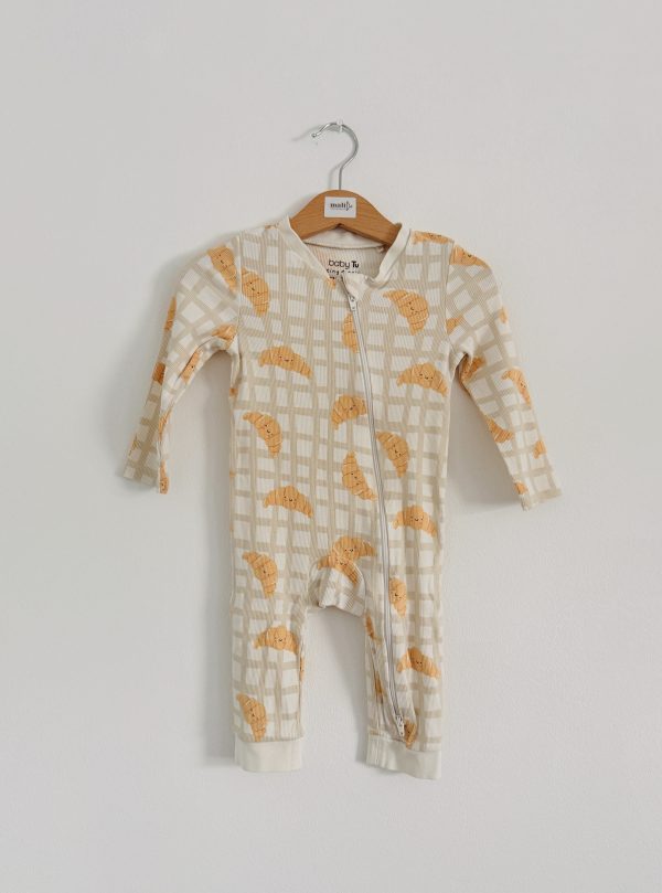 2x rebrasta pižama brez stopalk Tu - št. 68/74