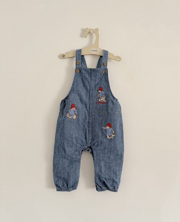 img_8005-3 Paddington tanek jeans romper Tesco - št. 62/68